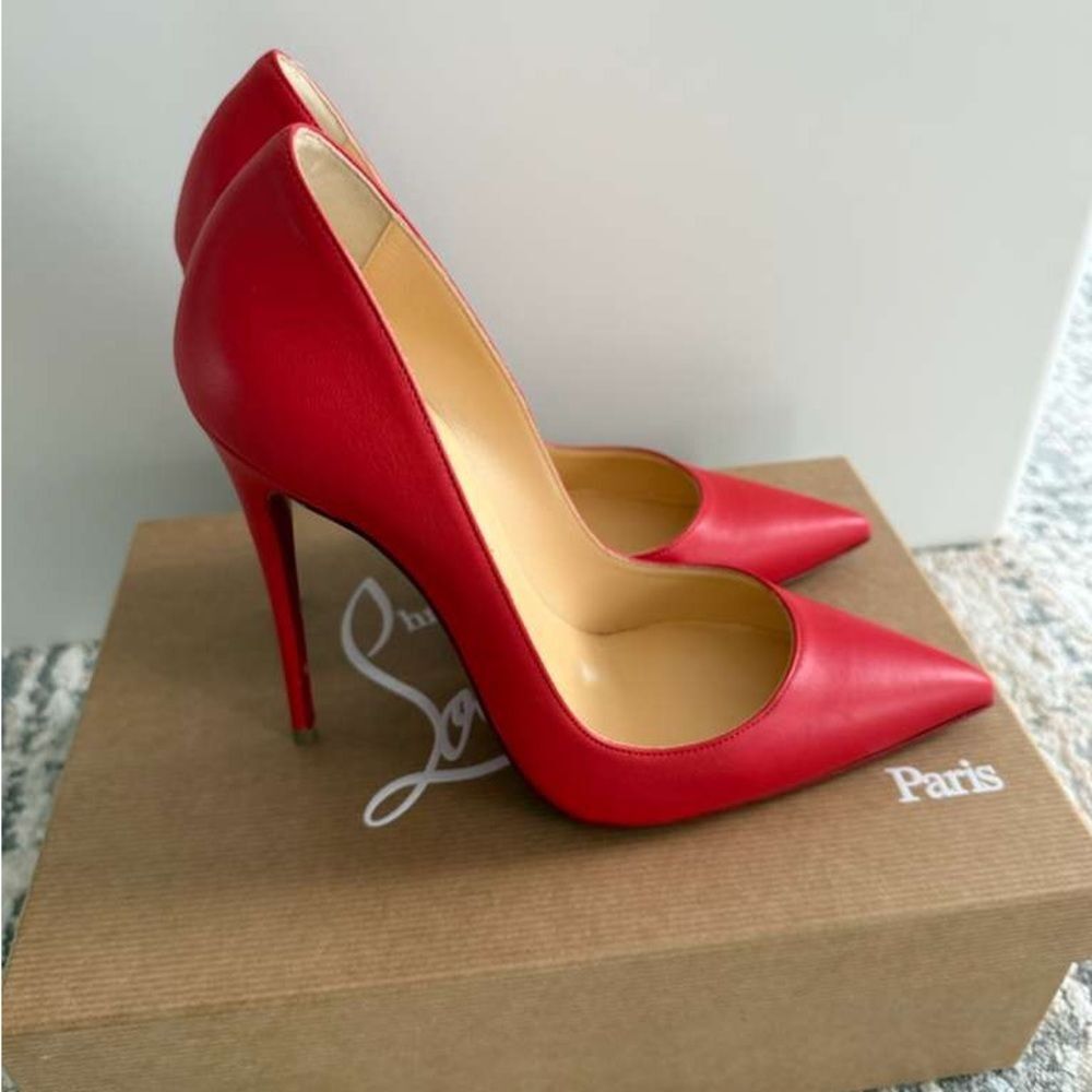 Christian Louboutin Fiery Red Heels